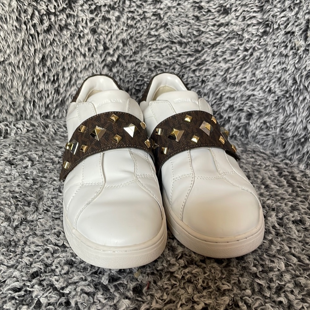 Michael Kors Velcro Slip On Sneakers